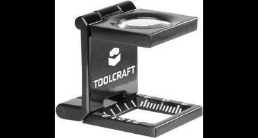 TOOLCRAFT 1505088 Dradenteller Vergrotingsfactor: 10 x Lensgrootte: (Ø) 14 mm