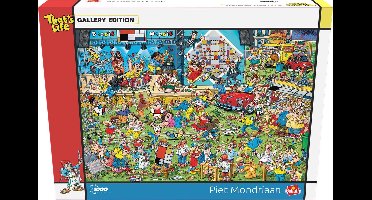 That's Life Gallery Edition: Piet Mondriaan - 1000 Puzzelstukjes - Legpuzzel (68x48cm)