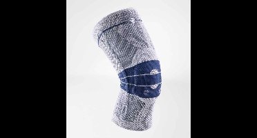 Bauerfeind GenuTrain met Siliconenboord Kniebrace - 0 - Universeel - Grijs