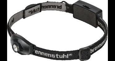Brennenstuhl LED hoofdlamp LuxPremium / lichte hoofdlamp LED met helder voorlicht, ideaal om te joggen (IP44, incl. batterijen) kleur: zwart
