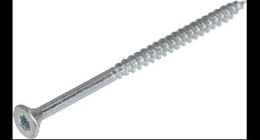 Hoenderdaal 0206.01.42201 Spaanplaatschroef - Platkop - Staal - Verzinkt - TX25 - 5 x 70/42mm (200st)