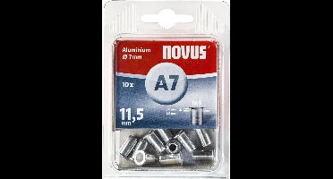 Novus 045-0042 Blindklinkmoer - Aluminium - M5 x 11,5mm (10st)