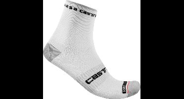 Castelli Fietssokken - Maat 36-39 - Mannen - wit/zwart