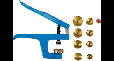 Velleman Sluitset voor horlogekast, 10-delig, niet-magnetisch, in koffer, blauw