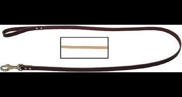 Boon Leren Lijn Met Karabijnhaak Naturel