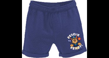 Paw Patrol short - katoen - donkerblauw - maat 86/92