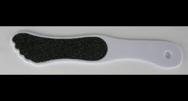 Eeltrasp in vorm van een voet wit