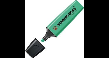 STABILO BOSS ORIGINAL - Markeerstift - Hoogste Kwaliteit - Turquoise - per stuk