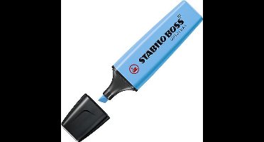 STABILO BOSS ORIGINAL - Markeerstift - Hoogste Kwaliteit - Blauw - Per Stuk