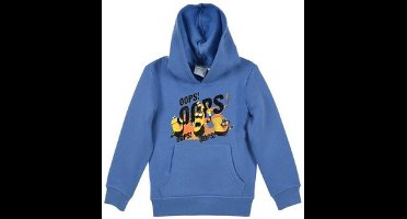 Minion sweater / hoodie - blauw - maat 92/98 (3 jaar)
