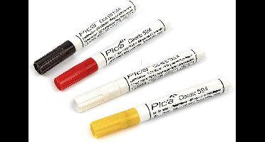 Pica 524/40 Lakmarker 2-4mm ronde tip rood