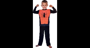 Marvel Spiderman Verkleed Set Shirt Met Broek - Maat 116/122