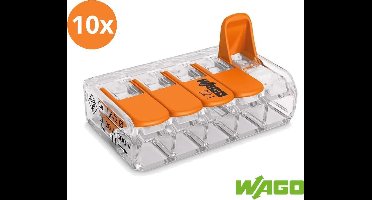 Wago lasklem 5-voudig 221-415 (10 stuks)
