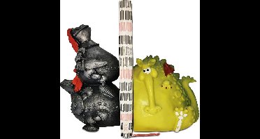 Paolo - Chiari - Boekensteunen - ridder - draak - Italiaans - Design