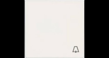 Jung LS 990 K WW Wipschakelaar bel Afdekking LS 990, LS design, LS plus Alpine-wit 1 stuk(s)