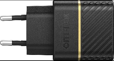 OtterBox EU Wall Charger - 20W USB-C + USB-C kabel 1m - Zwart