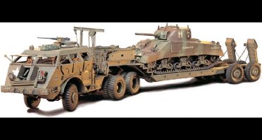 Tamiya Modelbouwpakket Militaire voertuigen - 35230 US 40ton Tank Transporter Wagon Plastic - 1:35 - Modelbouw