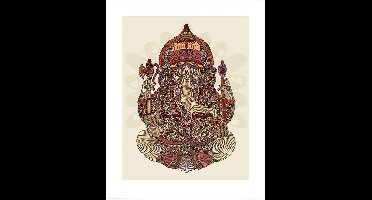 Kunstdruk Valentina Ramos - Ganesha 40x50cm