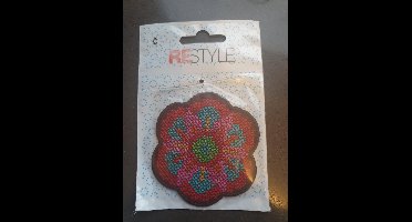 Restyle strijkapplicatie 'bloem'