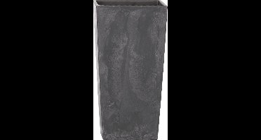 Bloempot met inzet Urbi Square Effect DURS325E-S433 - antraciet kleur