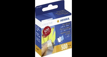 Herma Plakmiddelen fotostickers 500 stuks in kartonnen dispenser