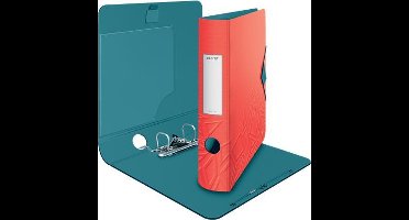 Leitz 180° Active Urban Chic PP Ordner Voor 350 Vel - Map voor A4 Documenten - Rugbreedte Van 65mm - Rood