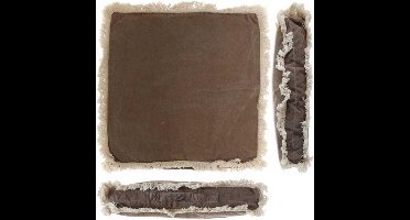 Unique Living Boxkussen Mare Kokosnoot Bruin - 45x45 cm