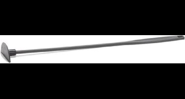 Flessenlikker - Pottenlikker - Flessenschraper - Extra lang - Zwart - Siliconen