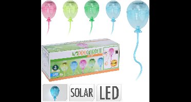 Pro Garden Solar Led verlichting in de vorm van een Ballon 2 stuks Groen