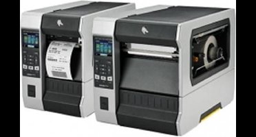 Zebra ZT620, 12 dots/mm (300 dpi), disp. (kleur), RTC, ZPL, ZPLII, USB, RS232, BT, Ethernet