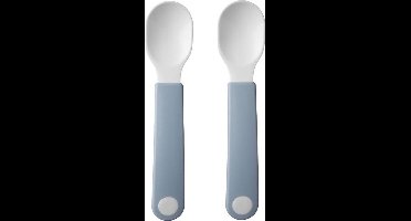 Mepal Oefenlepels 2 stuks - licht blauw