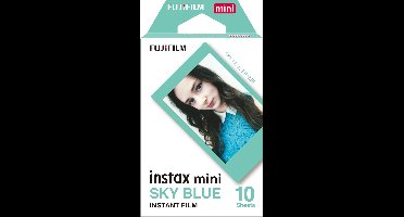 Fujifilm Instax Mini Film - Blue - Instant fotopapier - 1 x 10 stuks