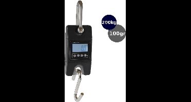 Ibex Weeghaak - Tot 200kg - Stappen van 100 gram
