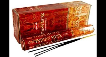 HEM Wierook - Indian Musk - Slof (6 pakjes/120 stokjes)