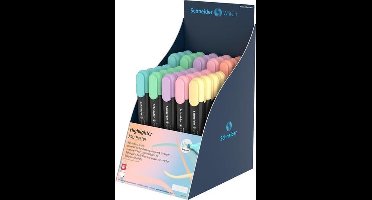 Tekstmarker Schneider Job pastel kleur ass.