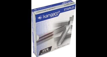 Kangaro nietjes 23/8 - 8mm - 50 vel - 2000 stuks - K-7500067