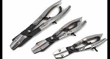 3 Delige Professionele Slangklemtangen / Klemtang Set