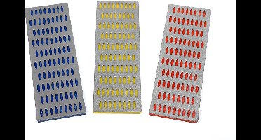 HBM 3 Delige Diamant Wetstenen Set Grit 200 – 300 – 400