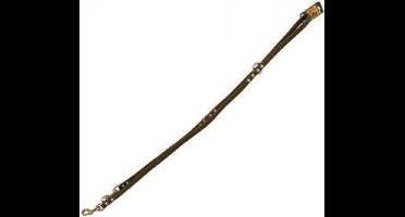 Boon Leren Dresseerlijn Donkerbruin - 18mm/ 200cm