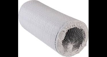 Wallair N52875 Flexibele spiraalslang Kunststof (Ø x l) 15.2 cm x 6 m Wit