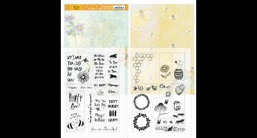 Mica Sheets - Jeanines Art - Buzzing Bees