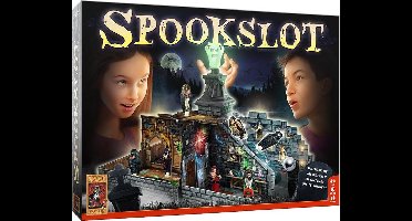999 Games - Spookslot - Bordspel - Prachtig 3D-kasteel met 4 bewegende vallen - Kinderspel - Gezelschapsspel - Klassiek bordspel