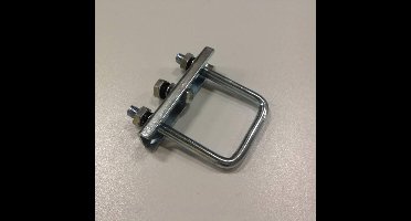 Klemhouder vierkant 60mm binnen diameter
