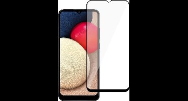 Screenprotector geschikt voor Samsung A02s - FullGuard Glas Screen Protector