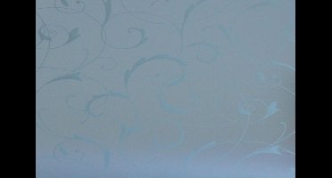 Raamfolie statisch-anti inkijk- bloemen wit 45cm x 2mtr