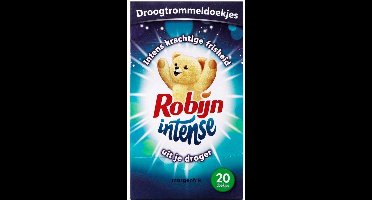 Robijn Morgenfris - 20 stuks - Droogtrommeldoekjes