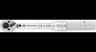 TOOLCRAFT 819161 Momentsleutel Met omschakelbare ratel 1/4 (6,3 mm) 1 - 6 Nm