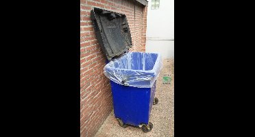 Containerzak transparant - 1100 liter rolcontainer - restafval - 20 zakken