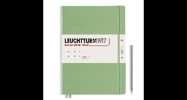 Leuchtturm1917 A4+ Master Slim Dotted Sage