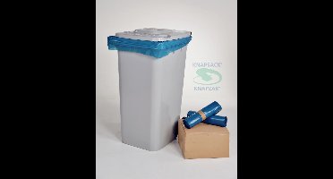 Containerzak blauw - 140 l - restafval - 20 zakken